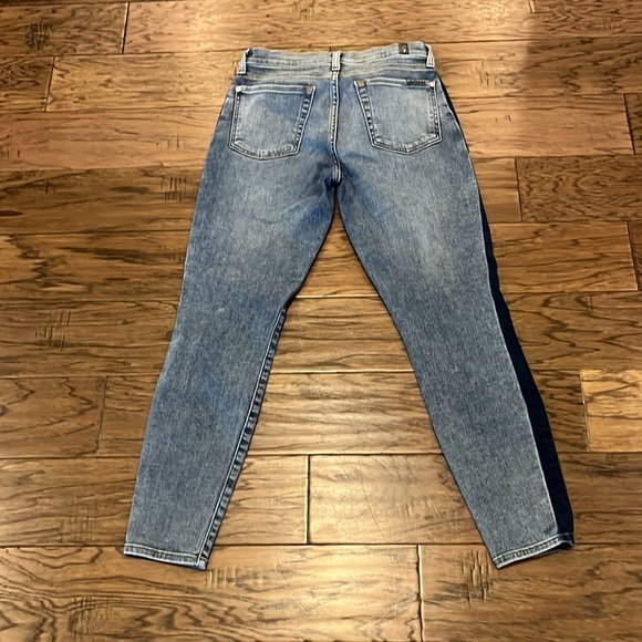 7 For All Mankind Gwenevere Skinny Ankle Size 27 - Picture 2 of 16